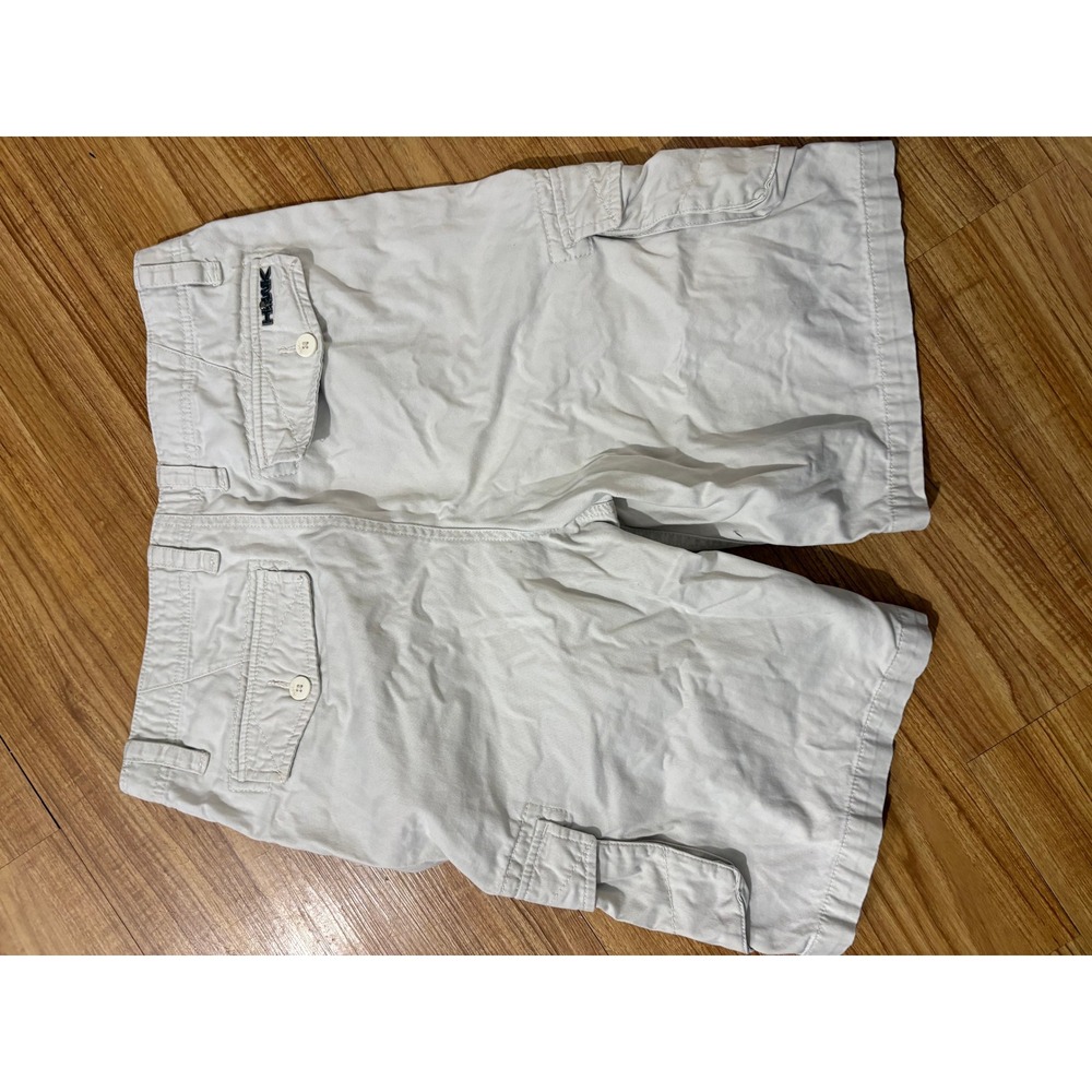Tony‎ Hawk Mens Cargo Shorts Beige Size 33 Cotton Pockets Casual Skater - Picture 3 of 9